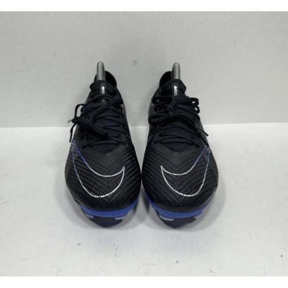 Nike Mercurial Vapor 15 Pro FG Black Chrome Soccer Cleats DJ5603-040 Men's Sz 7 - Picture 2 of 7